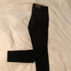Black Madewell Skinny Jeans 28